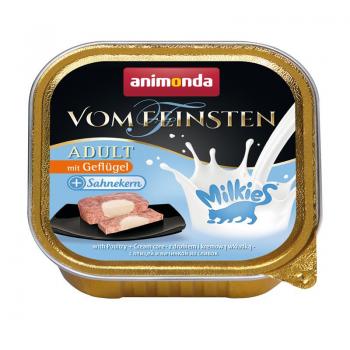 ARDEBO.de Animonda vom Feinsten Adult Milkies Geflügel plus Sahnekern 100g