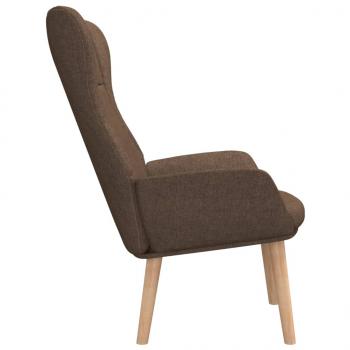 Relaxsessel Braun Stoff