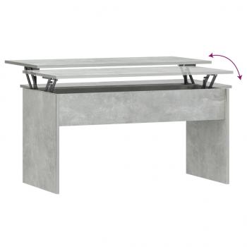 Couchtisch Betongrau 102x50,5x52,5 cm Holzwerkstoff