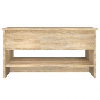 Couchtisch Sonoma-Eiche 80x50x40 cm Holzwerkstoff