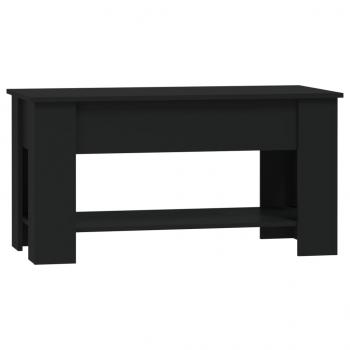 Couchtisch Schwarz 101x49x52 cm Holzwerkstoff