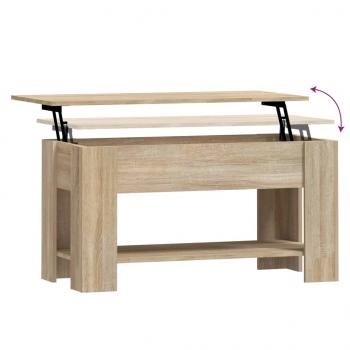 Couchtisch Sonoma-Eiche 101x49x52 cm Holzwerkstoff