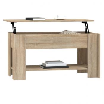 Couchtisch Sonoma-Eiche 101x49x52 cm Holzwerkstoff