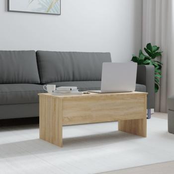 Couchtisch Sonoma-Eiche 102x50,5x46,5 cm Holzwerkstoff