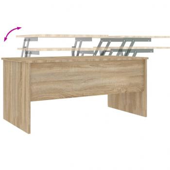 Couchtisch Sonoma-Eiche 102x50,5x46,5 cm Holzwerkstoff