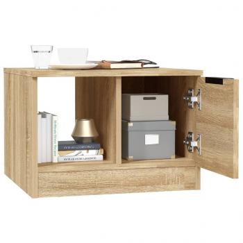 Couchtisch Sonoma-Eiche 50x50x36 cm Holzwerkstoff