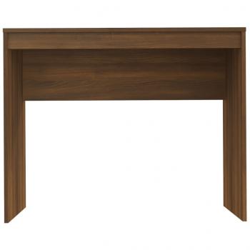 Schreibtisch Braun Eichen-Optik 90x40x72 cm Holzwerkstoff