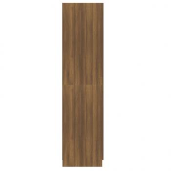 Kleiderschrank Braun Eichen-Optik 90x52x200 cm Holzwerkstoff