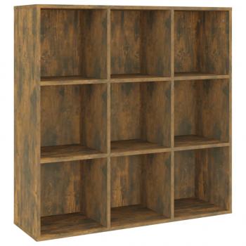 Bücherschrank Räuchereiche 98x29x97,5 cm