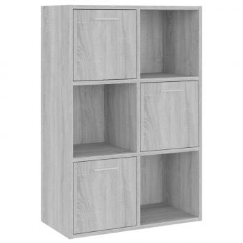 Lagerschrank Grau Sonoma 60x29,5x90 cm