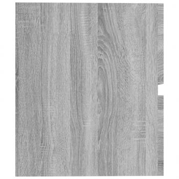 Waschbeckenunterschrank Grau Sonoma 60x38,5x45 cm Holzwerkstoff