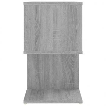 Nachttische 2 Stk. Grau Sonoma 50x30x51,5 cm Holzwerkstoff