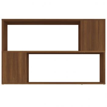 Bücherregal Braun Eichen-Optik 100x24x63 cm Holzwerkstoff