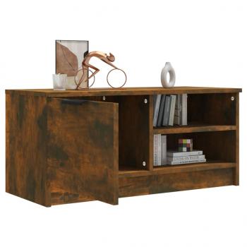 TV-Schrank Räuchereiche 80x35x36,5 cm Holzwerkstoff