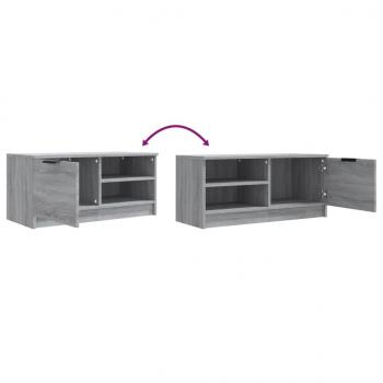 TV-Schrank Grau Sonoma 80x35x36,5 cm Holzwerkstoff