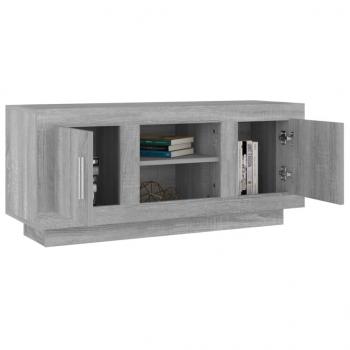 TV-Schrank Grau Sonoma 102x35x45 cm Holzwerkstoff