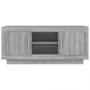 TV-Schrank Grau Sonoma 102x35x45 cm Holzwerkstoff