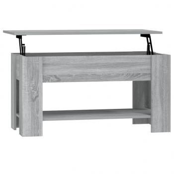 Couchtisch Grau Sonoma 101x49x52 cm Holzwerkstoff