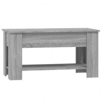 Couchtisch Grau Sonoma 101x49x52 cm Holzwerkstoff