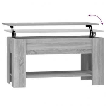 Couchtisch Grau Sonoma 101x49x52 cm Holzwerkstoff