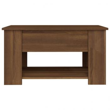 Couchtisch Braun Eichen-Optik 79x49x41 cm Holzwerkstoff