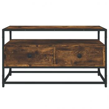 TV-Schrank Räuchereiche 80x35x45 cm Holzwerkstoff