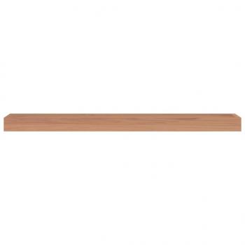 Wandregale 2 Stk. 110x15x6 cm Massivholz Teak