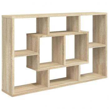 Wandregal Sonoma-Eiche 85x16x52,5 cm Holzwerkstoff