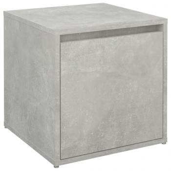 Schubladenbox Betongrau 40,5x40x40 cm Holzwerkstoff