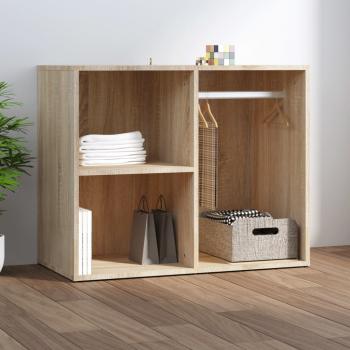 ARDEBO.de - Regal für Schminktisch Sonoma-Eiche 80x40x65 cm Holzwerkstoff