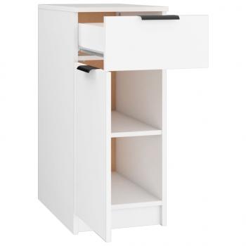 Büroschrank Weiß 33,5x50x75 cm Holzwerkstoff