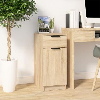 ARDEBO.de - Büroschrank Sonoma-Eiche 33,5x50x75 cm Holzwerkstoff