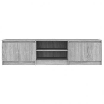 TV-Schrank Grau Sonoma 140x40x35,5 cm Holzwerkstoff