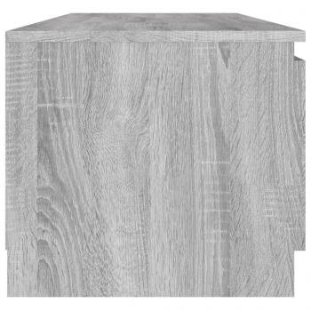 TV-Schrank Grau Sonoma 140x40x35,5 cm Holzwerkstoff