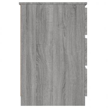 Schreibtisch Grau Sonoma 140x50x77 cm Holzwerkstoff