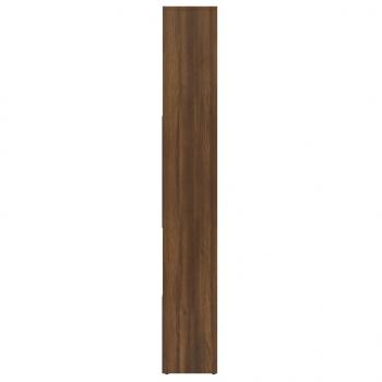 Bücherregal Braun Eichen-Optik 67x24x161 cm Holzwerkstoff