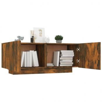 TV-Schrank Räuchereiche 100x35x40 cm Holzwerkstoff