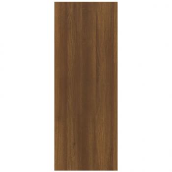 Konsolentisch Braun Eichen-Optik 78x30x80 cm Holzwerkstoff