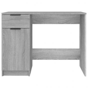 Schreibtisch Grau Sonoma 100x50x75 cm Holzwerkstoff