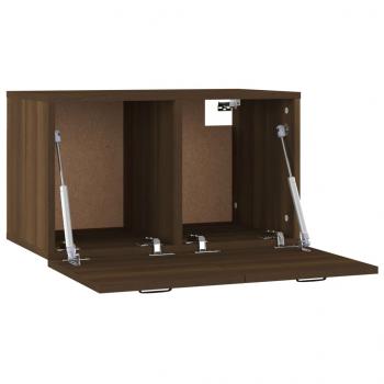 Wandschrank Braun Eichen-Optik 60x36,5x35 cm Holzwerkstoff