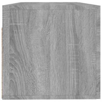 Wandschrank Grau Sonoma 100x36,5x35 cm Holzwerkstoff