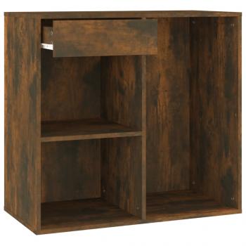 Kosmetikschrank Räuchereiche 80x40x75 cm Holzwerkstoff