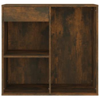 Kosmetikschrank Räuchereiche 80x40x75 cm Holzwerkstoff