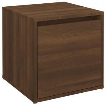 Schubladenbox Braun Eichen-Optik 40,5x40x40 cm Holzwerkstoff