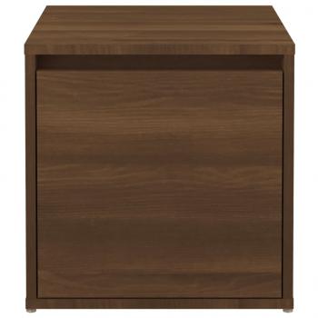 Schubladenbox Braun Eichen-Optik 40,5x40x40 cm Holzwerkstoff