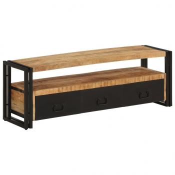 ARDEBO.de - TV-Schrank 120x30x40 cm Massivholz Mango