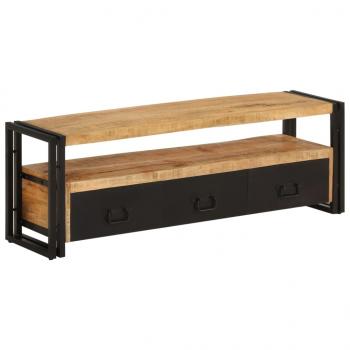 TV-Schrank 120x30x40 cm Massivholz Mango