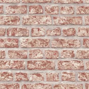 ARDEBO.de - Noordwand Tapete Topchic Bricks Rot und Grau