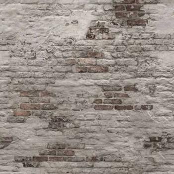 ARDEBO.de - DUTCH WALLCOVERINGS Fototapete Old Brick Wall Grau