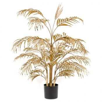 ARDEBO.de - Emerald Kunstpflanze Betelpalme 105 cm Golden 